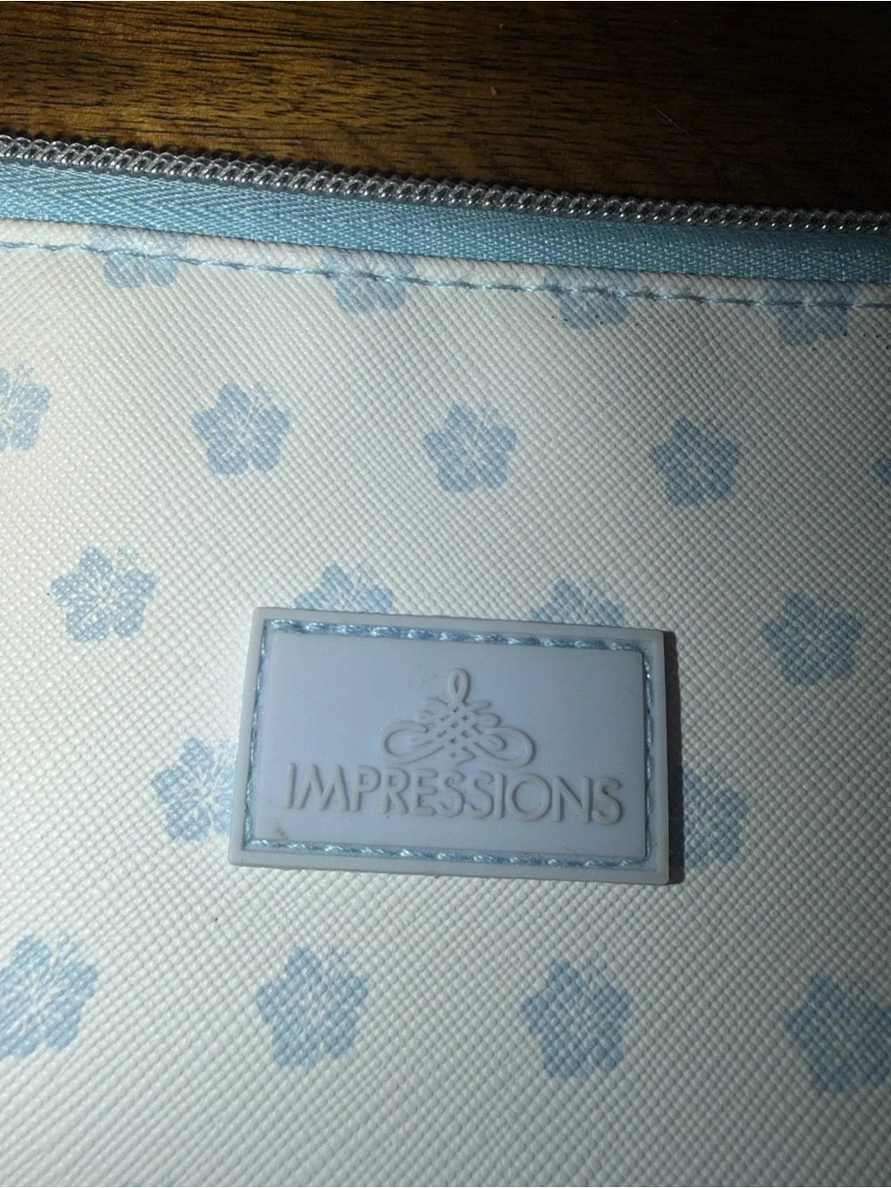 Impressions Stitch cosmetic bag